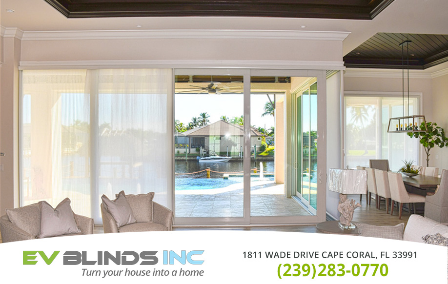 Luxury Blinds in and near Bonita Springs Florida