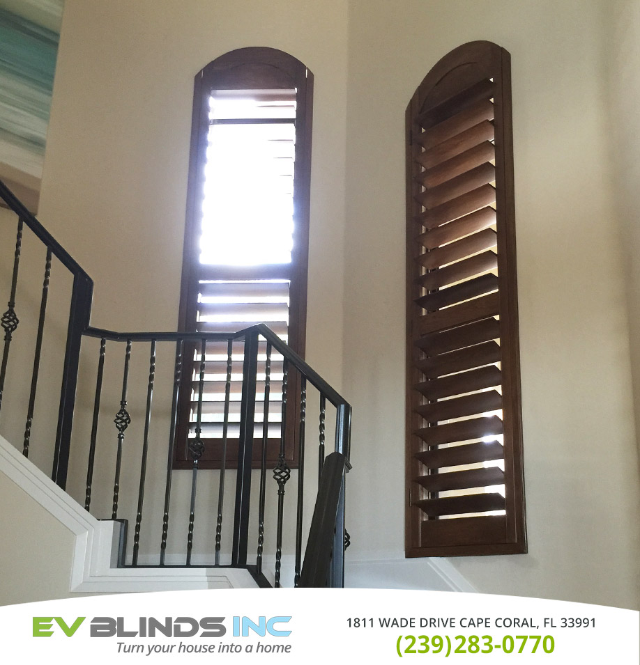 Wooden Blinds in and near Estero Florida