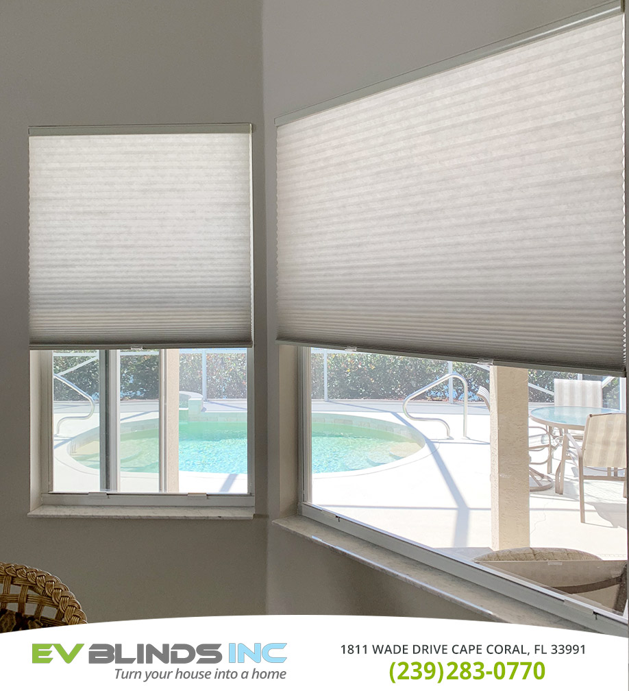 Honeycomb Blinds in and near Sanibel Florida