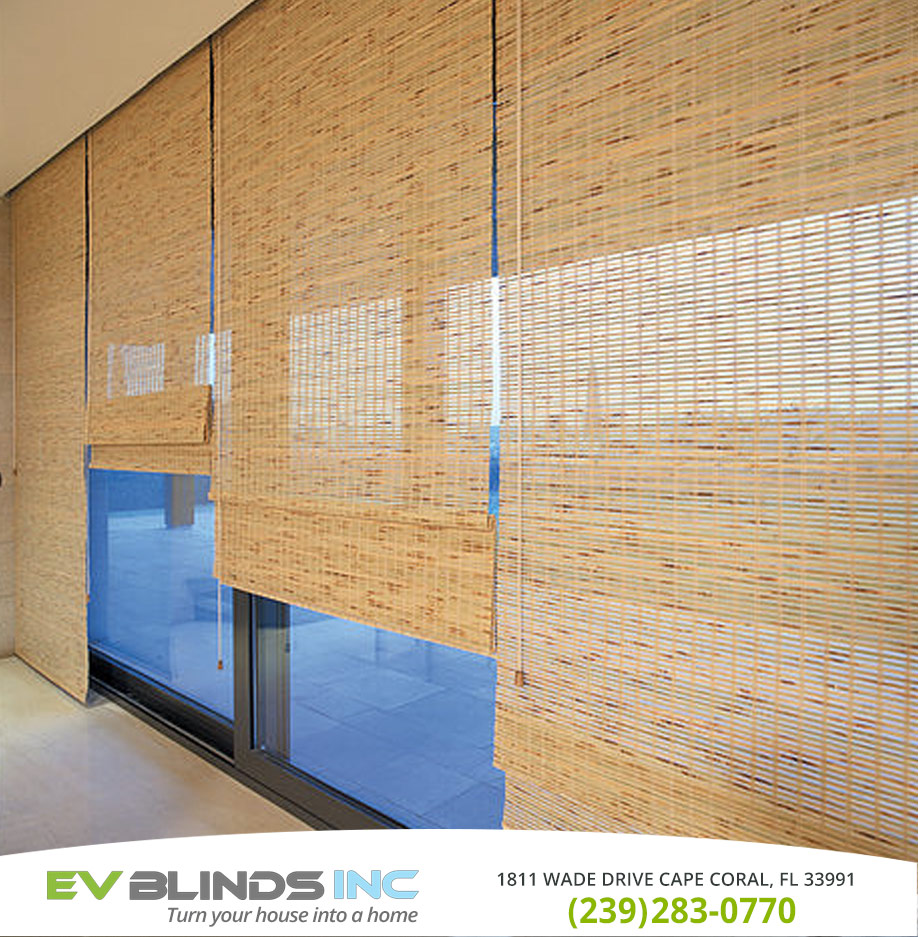 Bamboo Blinds in and near Bonita Springs Florida