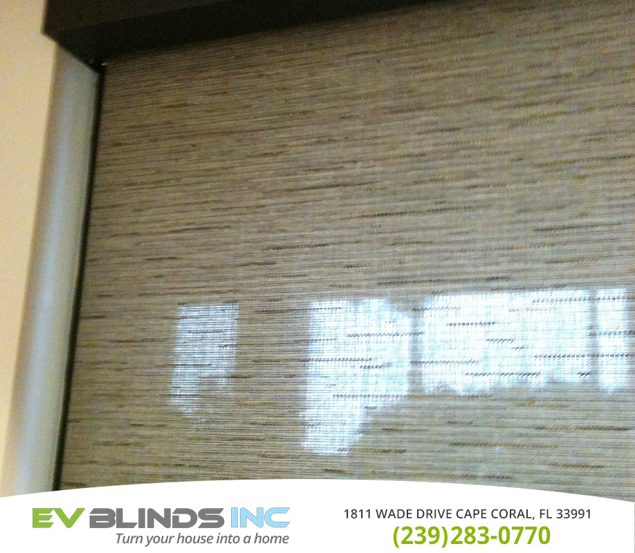 Fabric Blinds in and near Bonita Springs Florida