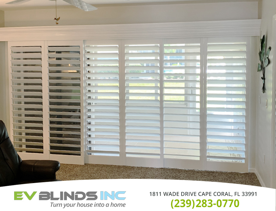 Patio Blinds in and near Bonita Springs Florida