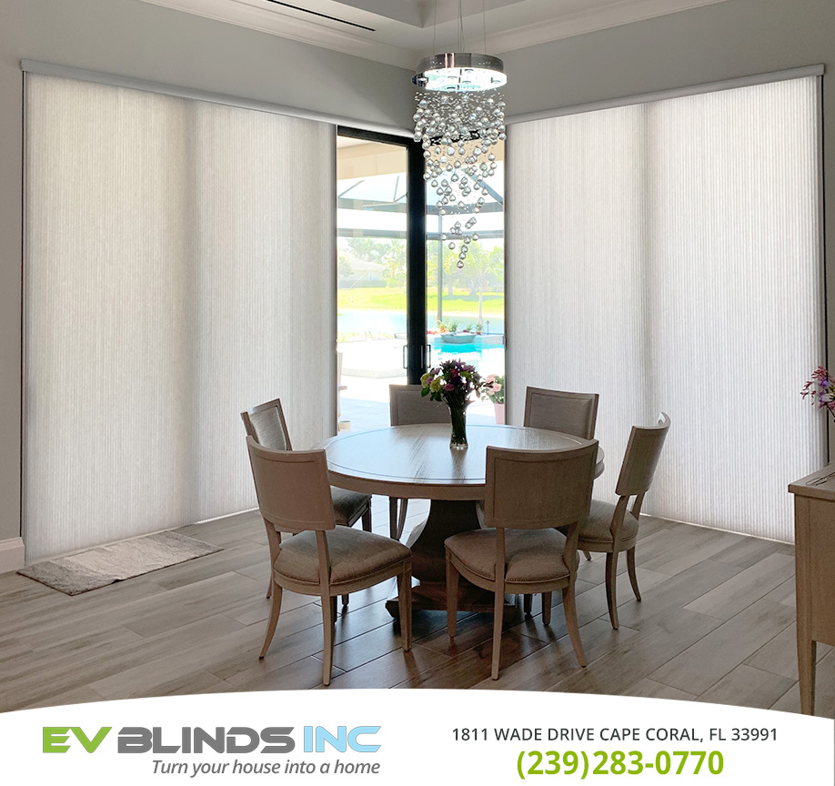 Patio Door Blinds in and near Bonita Springs Florida