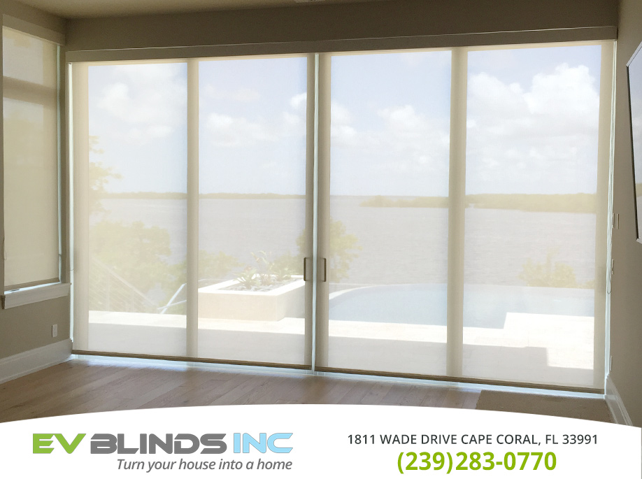 Solar Blinds in and near Bonita Springs Florida