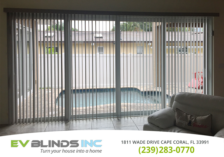 Vertical Blinds in and near Bonita Springs Florida