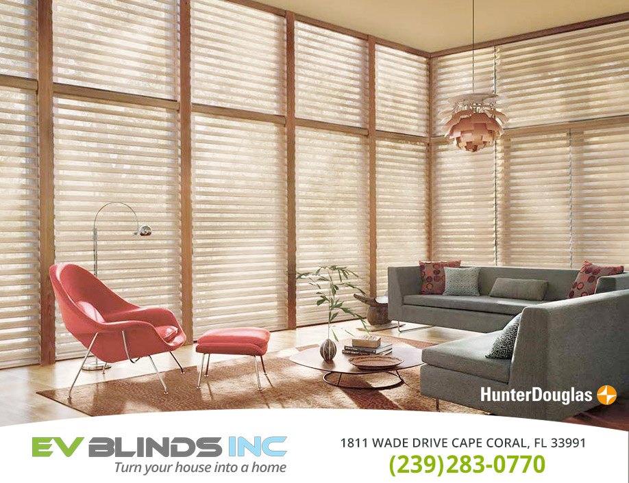 Hunter Douglas Blinds in and near Cape Coral Florida
