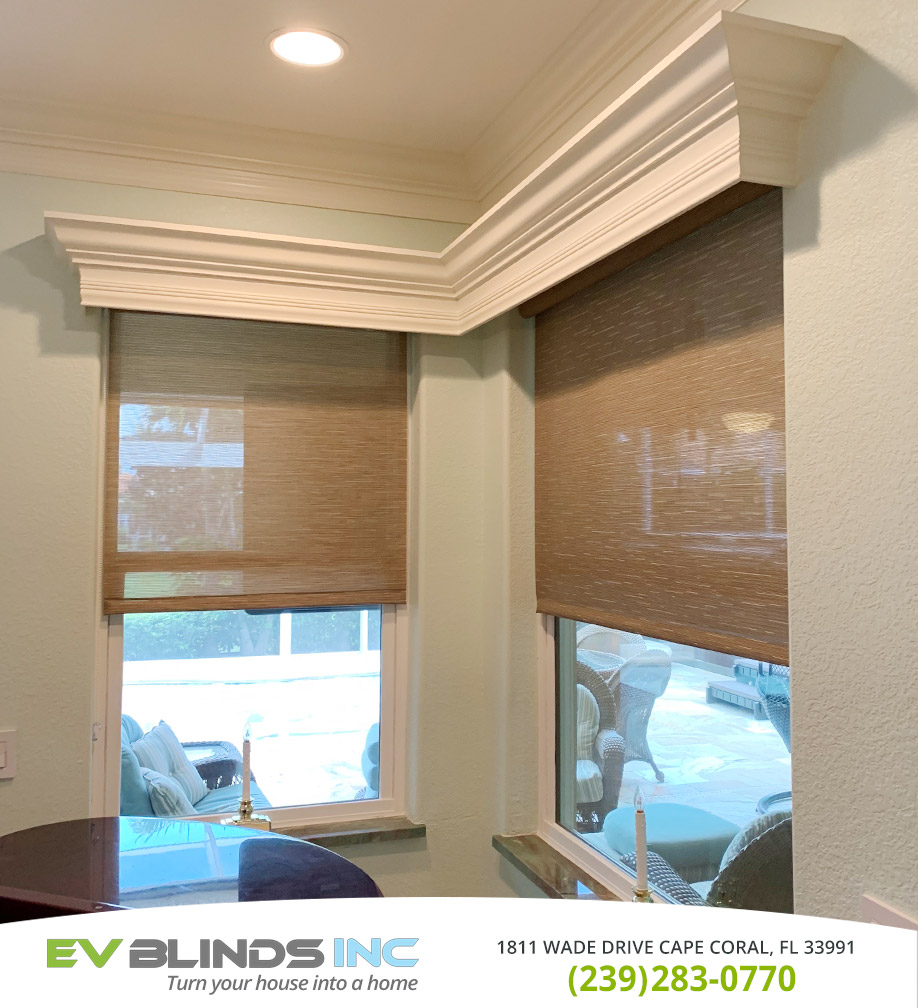 Roller Blinds in and near Cape Coral Florida