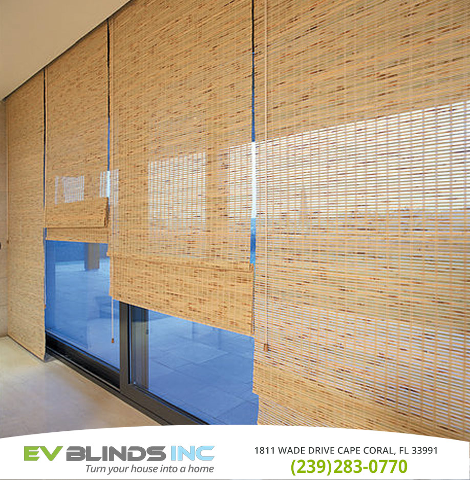 Bamboo Blinds in and near Marco Island Florida