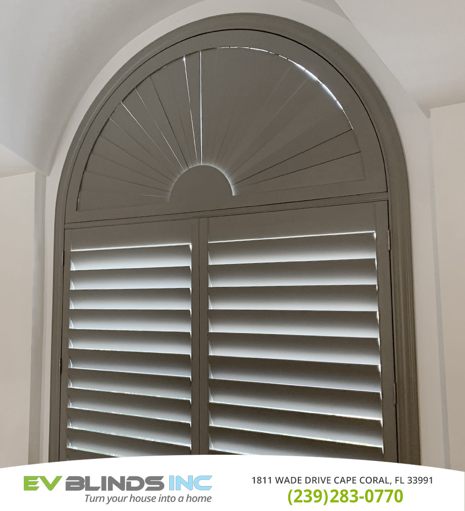 Grey Blinds in and near Naples Florida