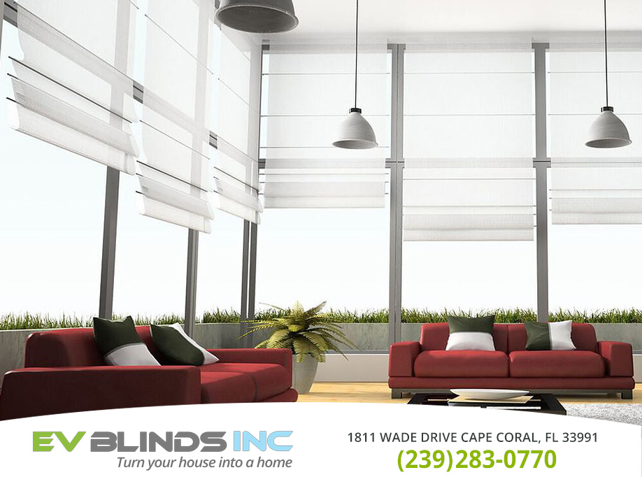 Motorized Blinds in and near Sanibel Florida