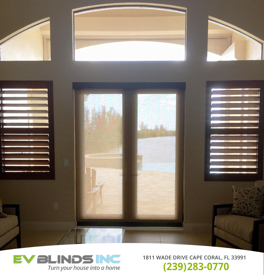 Shade Blinds in and near Sanibel Florida